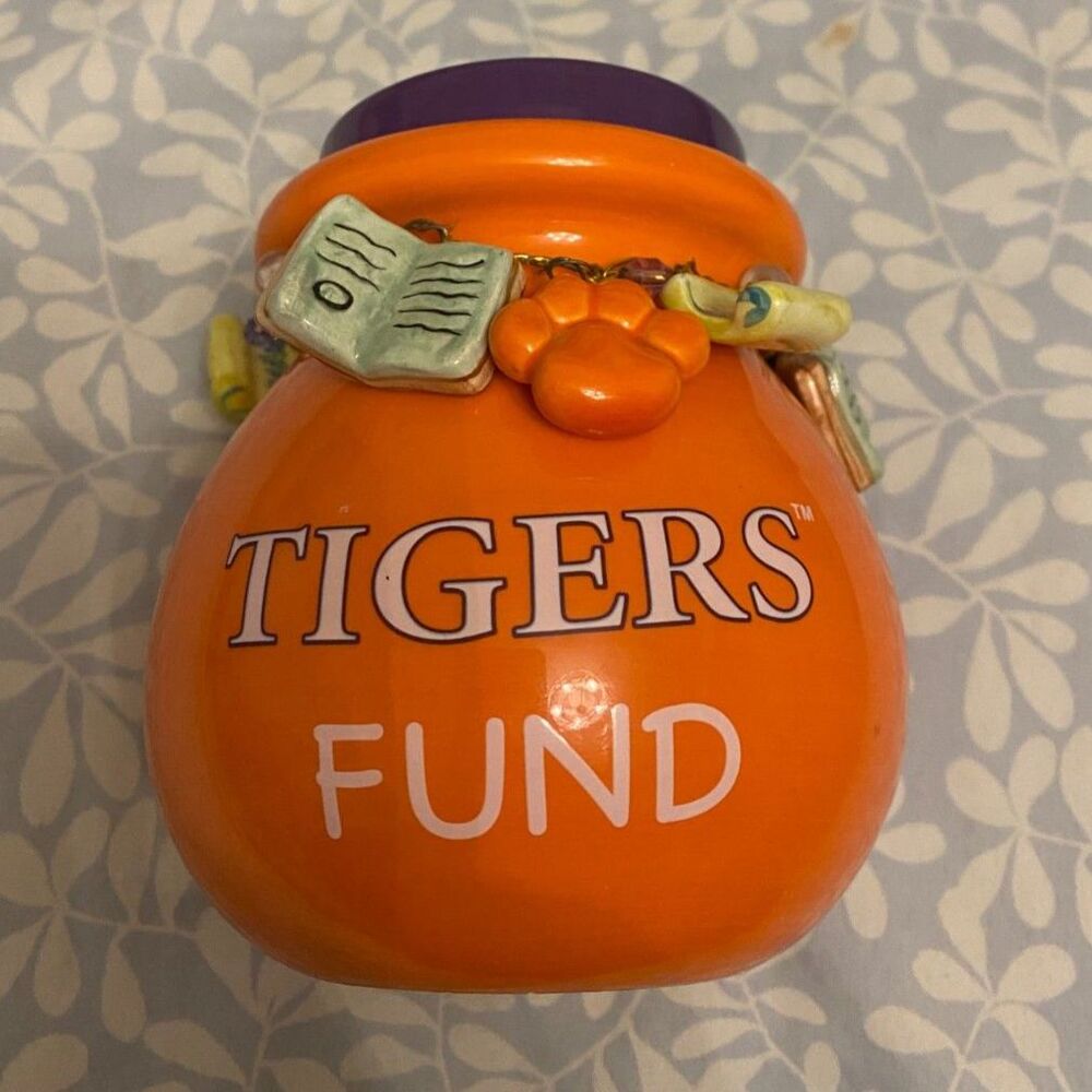 Clemson "Tiger Fund" Piggy Bank